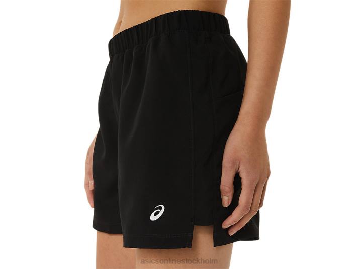 Asics färdigset 3in kort lam kvinnor D6D03306 prestanda svart