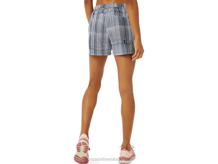 Asics färdiguppsättning 3 i grafikkort kvinnor D6D03474 franskt blått tryck/knappt ros