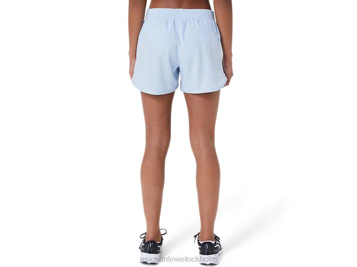 Asics lyte hastighet 4in kör kort kvinnor D6D03003 soft sky spacedye