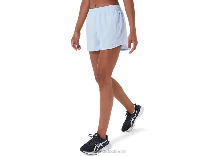 Asics lyte hastighet 4in kör kort kvinnor D6D03003 soft sky spacedye