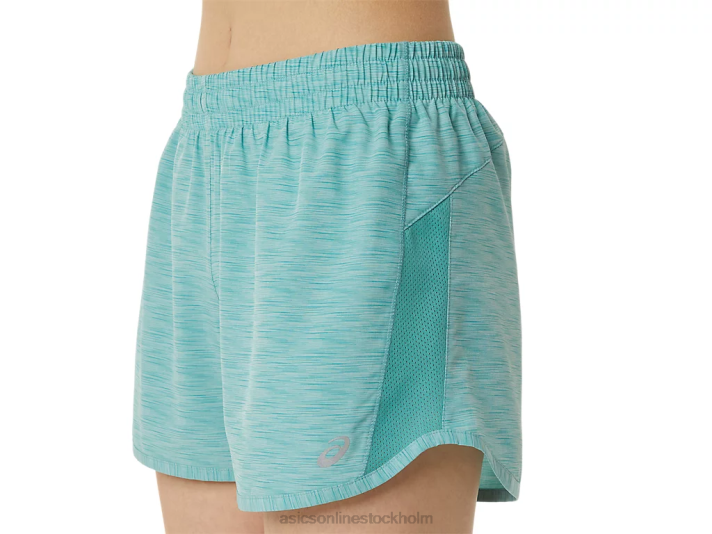 Asics lyte hastighet 4in kör kort kvinnor D6D03298 salvia spacedye