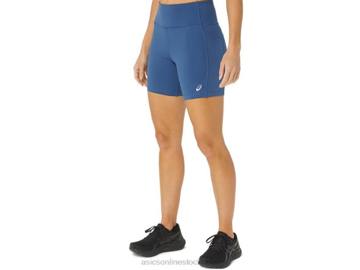 Asics pr lyte 5in run short med fickor kvinnor D6D02301 storhaj