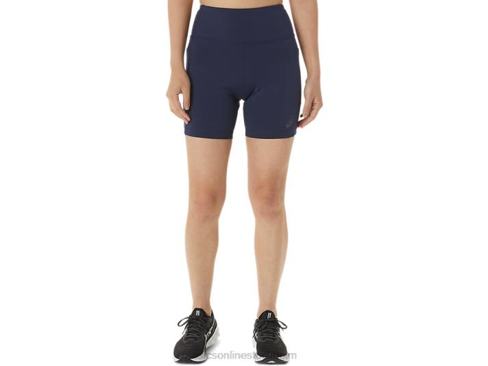 Asics pr lyte 5in run short med fickor kvinnor D6D03296 peacoat