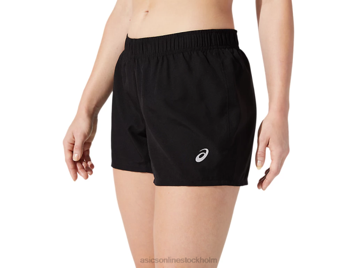 Asics silver 4 i korthet kvinnor D6D02779 prestanda svart