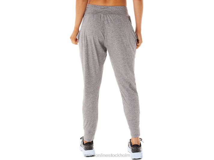 Asics stickad byxa i mjuk stretch kvinnor D6D02903 rökskuggljung