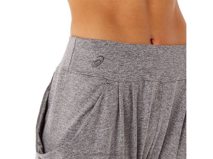 Asics stickad byxa i mjuk stretch kvinnor D6D02903 rökskuggljung