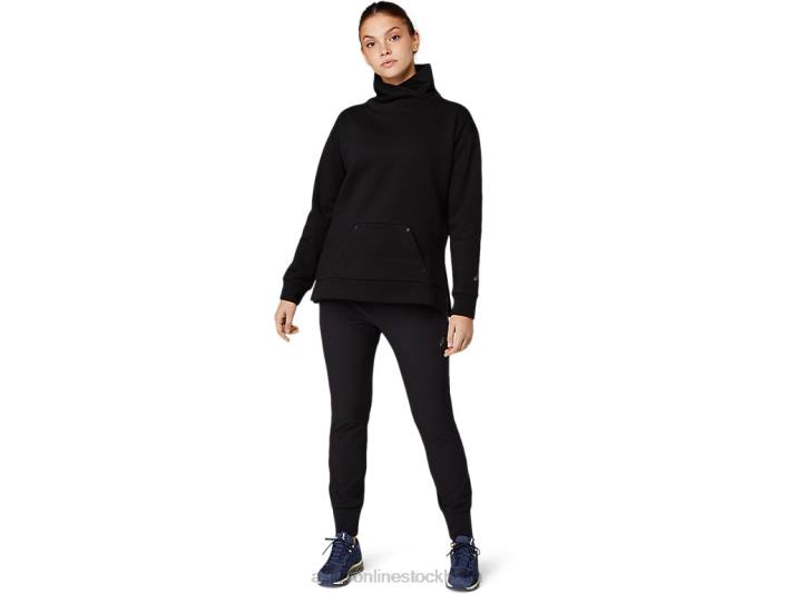 Asics stretch avsmalnande byxa kvinnor D6D03642 prestanda svart