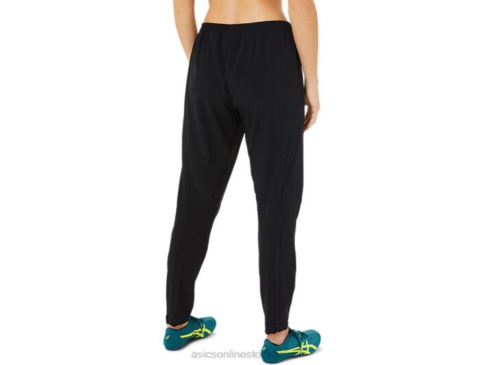 Asics stretchvävd byxa kvinnor D6D03404 prestanda svart
