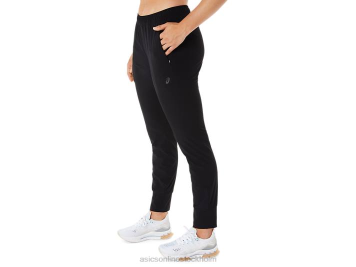 Asics träning core stretch vävd byxa kvinnor D6D02217 prestanda svart