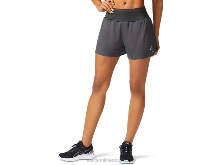 grafitgrå/persika kronblad