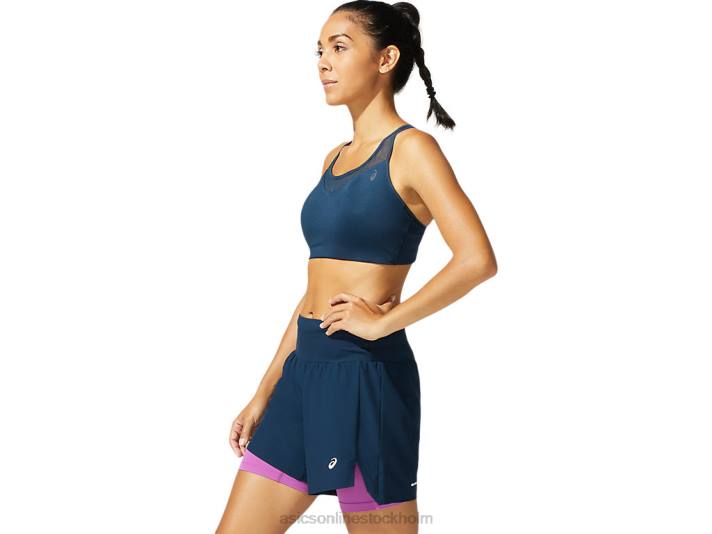 Asics accelerera bh kvinnor D6D04073 fransk blå