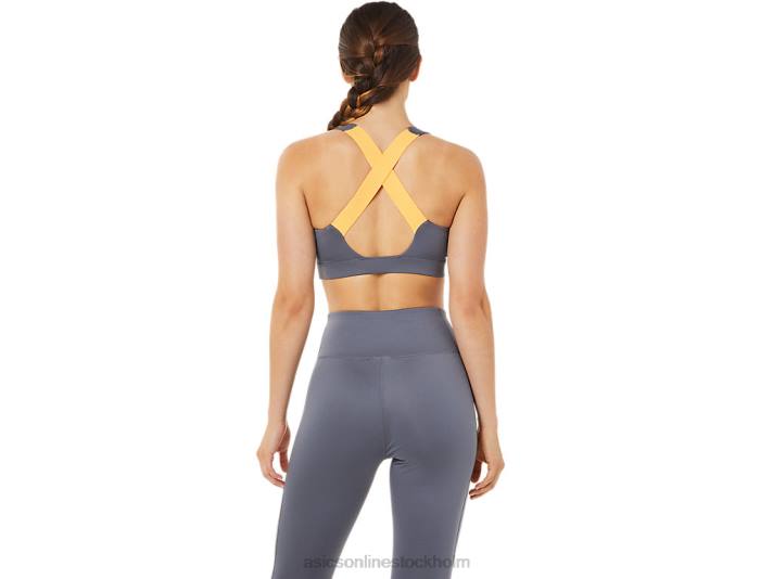 Asics bh med kors ryggband kvinnor D6D03380 metropol