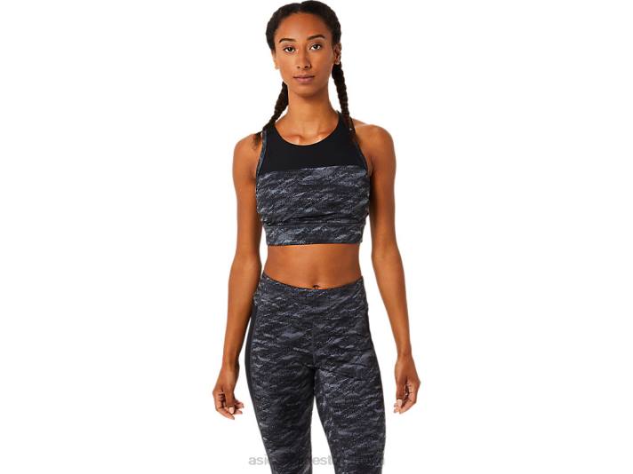 Asics kate strappy bh kvinnor D6D03784 grå multi