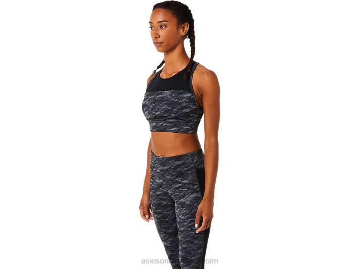 Asics kate strappy bh kvinnor D6D03784 grå multi