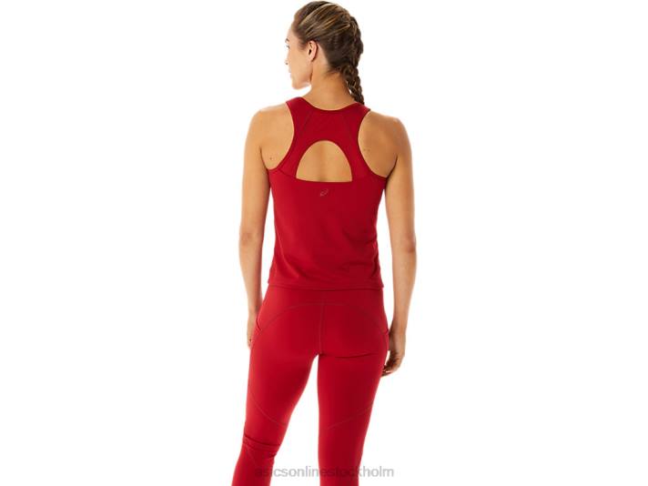 Asics movekoyo träningsbh topp kvinnor D6D02768 tranbär