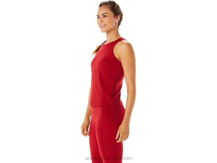 Asics movekoyo träningsbh topp kvinnor D6D02768 tranbär