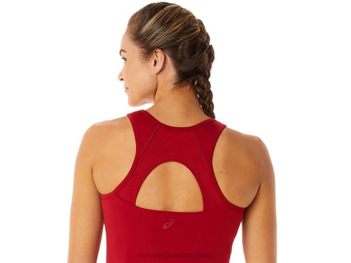 Asics movekoyo träningsbh topp kvinnor D6D02768 tranbär