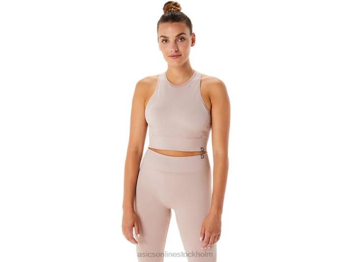 Asics nagino flex sömlös bh kvinnor D6D02235 fawn