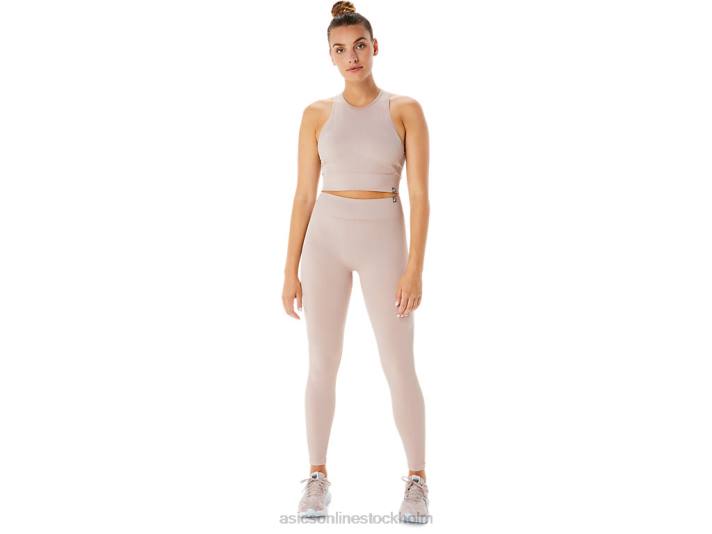 Asics nagino flex sömlös bh kvinnor D6D02235 fawn