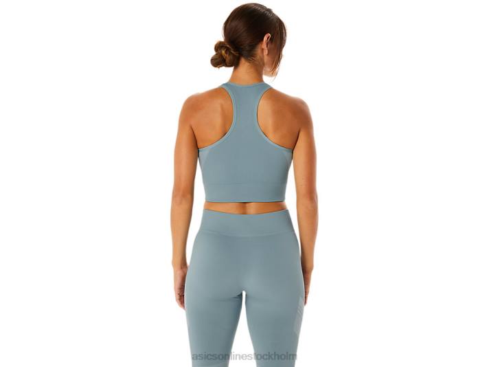 Asics nagino flex sömlös bh kvinnor D6D02239 lätt stål