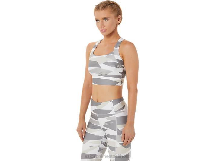 Asics ny stark bh med 92 tryck kvinnor D6D03479 björktryck