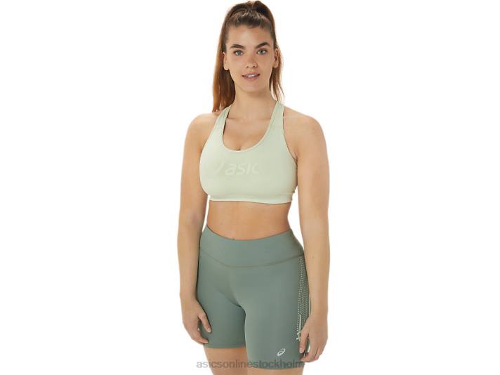 Asics vadderad bh kvinnor D6D02514 viska grönt