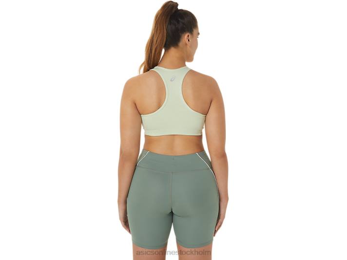 Asics vadderad bh kvinnor D6D02514 viska grönt