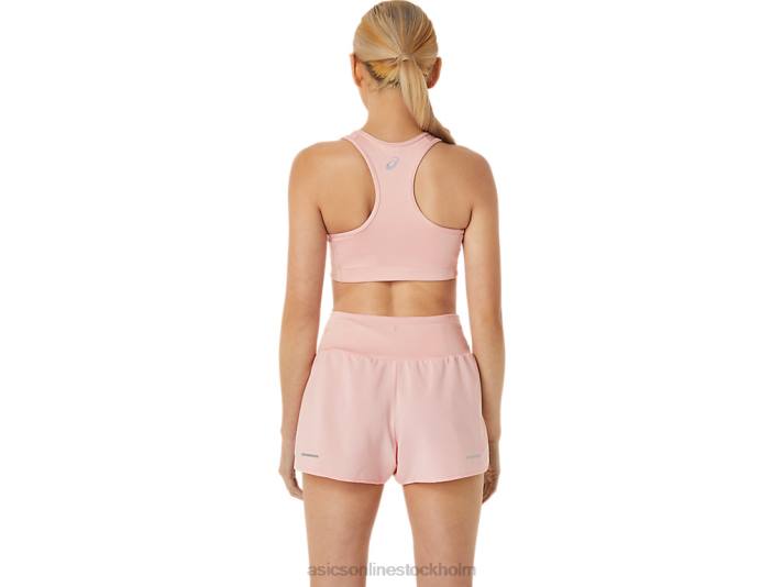 Asics vadderad bh kvinnor D6D02819 frostad ros