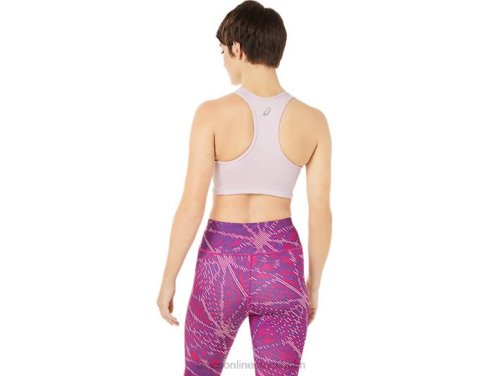 Asics vadderad bh kvinnor D6D03315 knappt rosa/fuchsiaröd