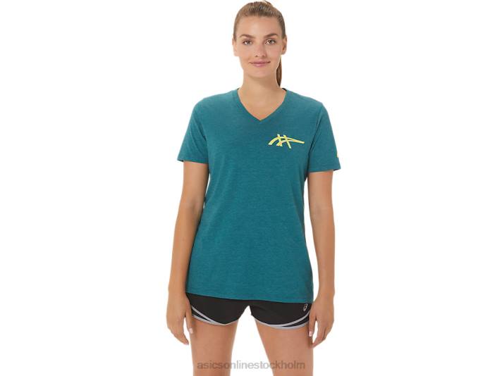 Asics Heritage americana v-ringad 1977 kvinnor D6D02753 sammets tallljung