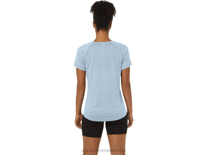 Asics c110 kortärmad pr lyte topp kvinnor D6D02166 himmel