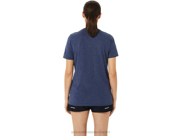 Asics glass kommer i varm kortärmad kvinnor D6D03194 ärftljung