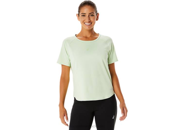Asics kortärmad actibreeze topp kvinnor D6D02326 viska grönt