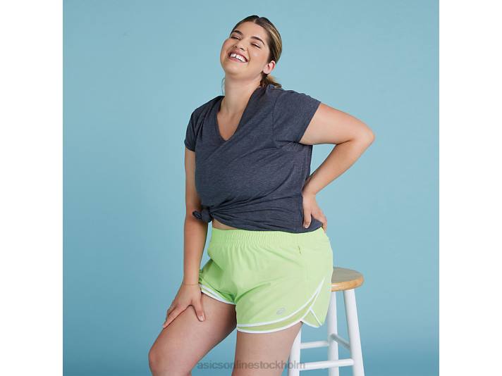 Asics ljung vneck topp kvinnor D6D04092 mörkgrå ljung