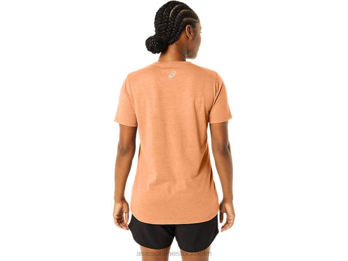 Asics ränder v-ringad kvinnor D6D02349 sommardyn