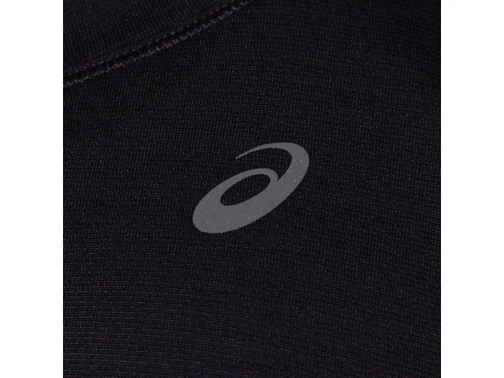 Asics race crop kortärmad topp kvinnor D6D04142 prestanda svart