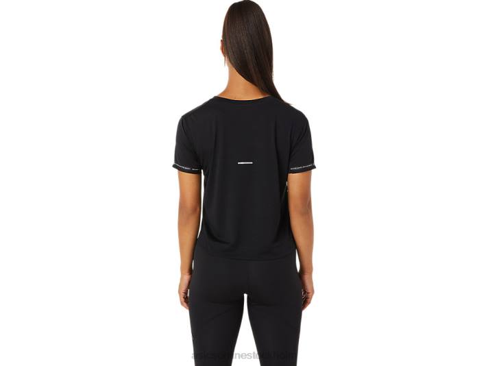 Asics race crop top kvinnor D6D03330 prestanda svart