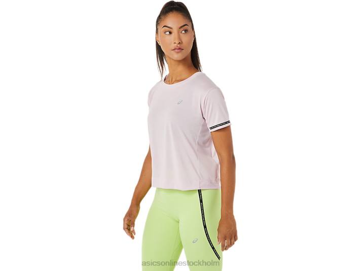 Asics race crop top kvinnor D6D03336 steg knappt