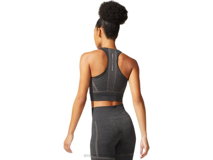 Asics sömlös topp kvinnor D6D03837 prestanda svart