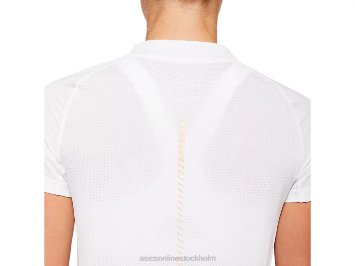 Asics tennis kortärmad t-shirt kvinnor D6D04194 lysande vit