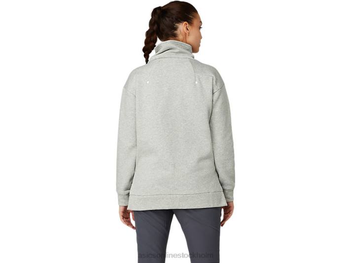 Asics termisk tech topp kvinnor D6D03639 piemonte grå ljung