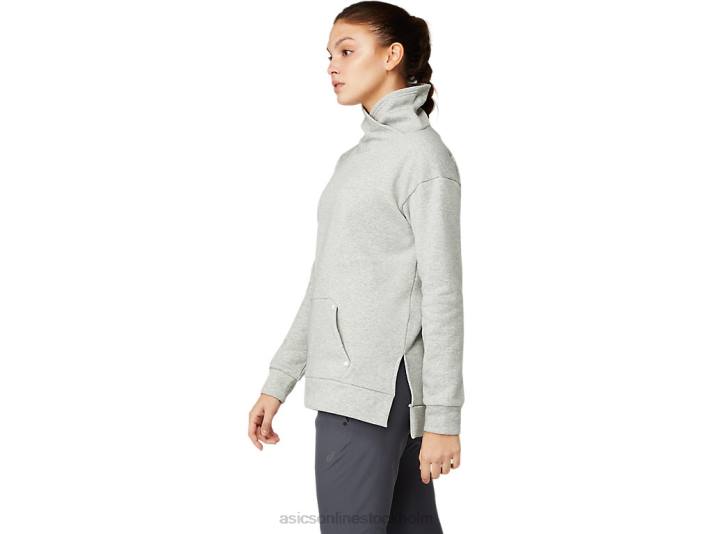 Asics termisk tech topp kvinnor D6D03639 piemonte grå ljung