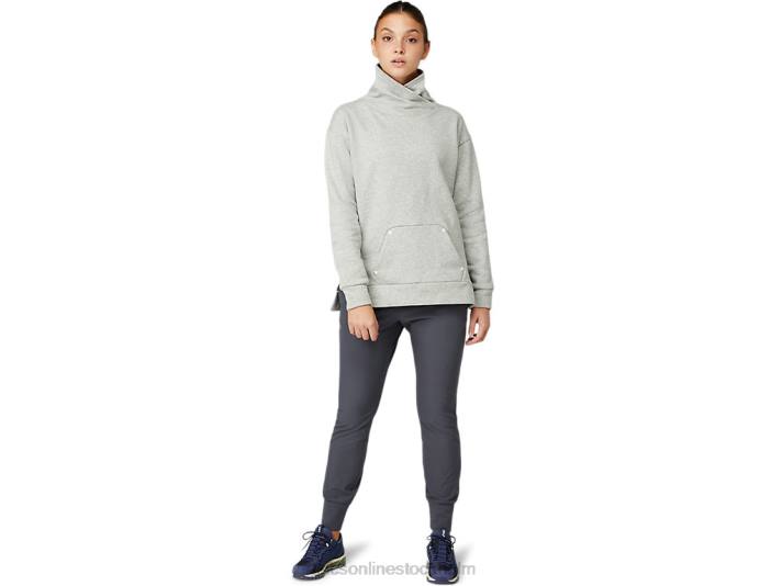 Asics termisk tech topp kvinnor D6D03639 piemonte grå ljung