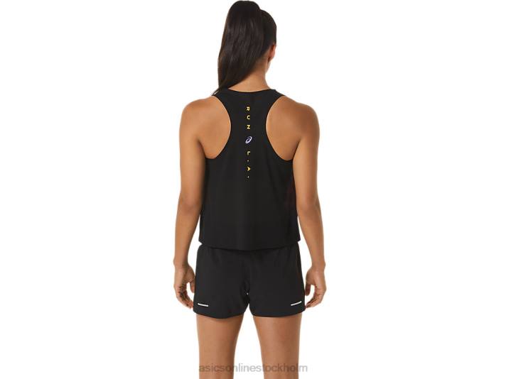 Asics maraton tank kvinnor D6D02316 ljusorange/orange pop/ametist