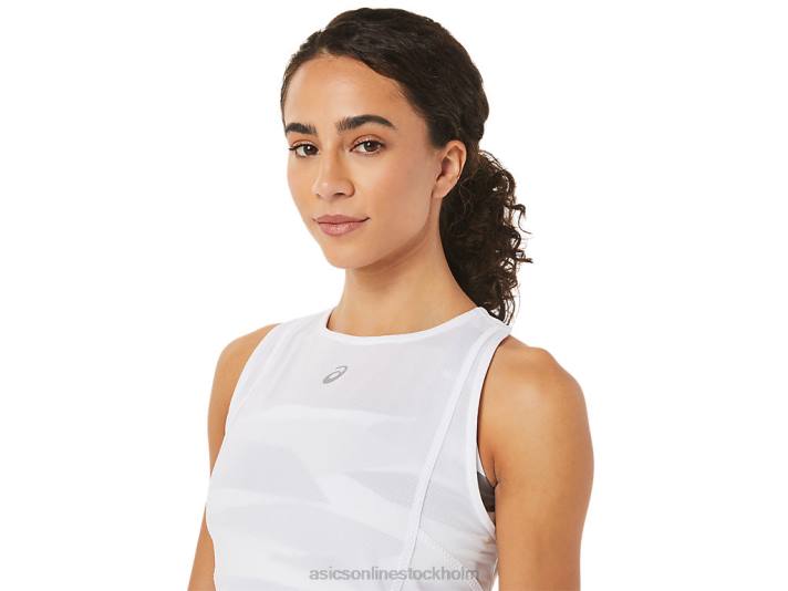 Asics ny stark 92 tank kvinnor D6D03279 lysande vit