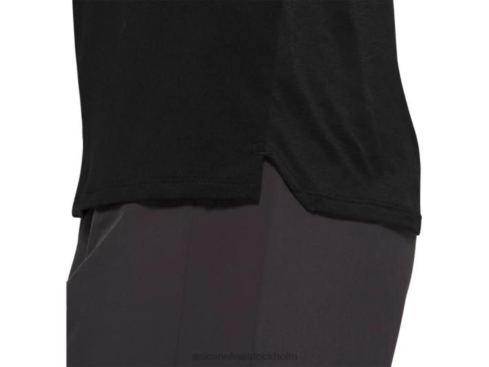 Asics race ärmlös kvinnor D6D04184 prestanda svart