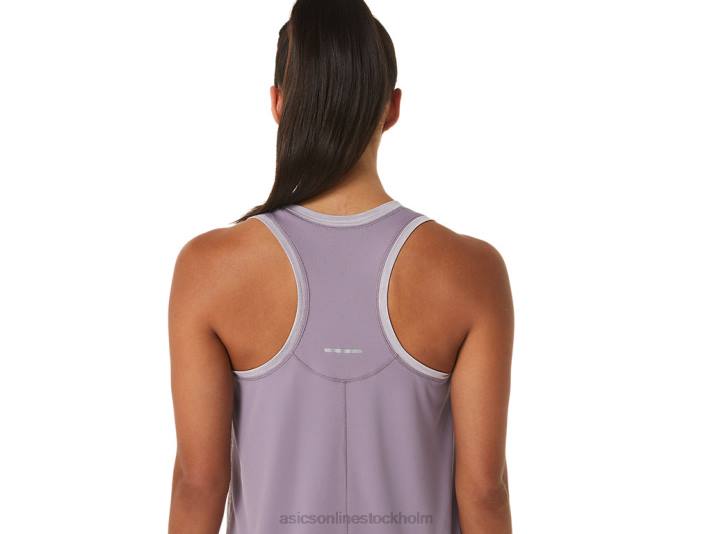 Asics race tank kvinnor D6D02559 violett kvarts/sommardyn