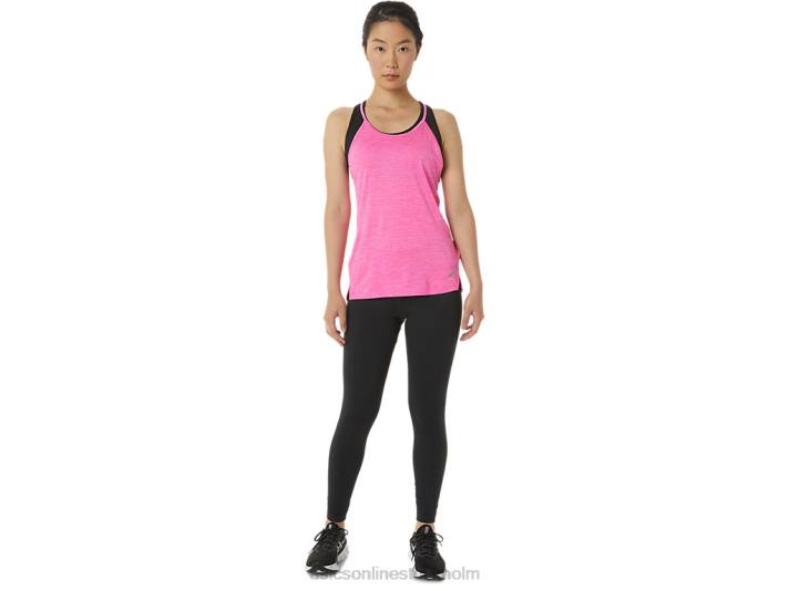 Asics remmar tank kvinnor D6D03317 rosa glo spacedye
