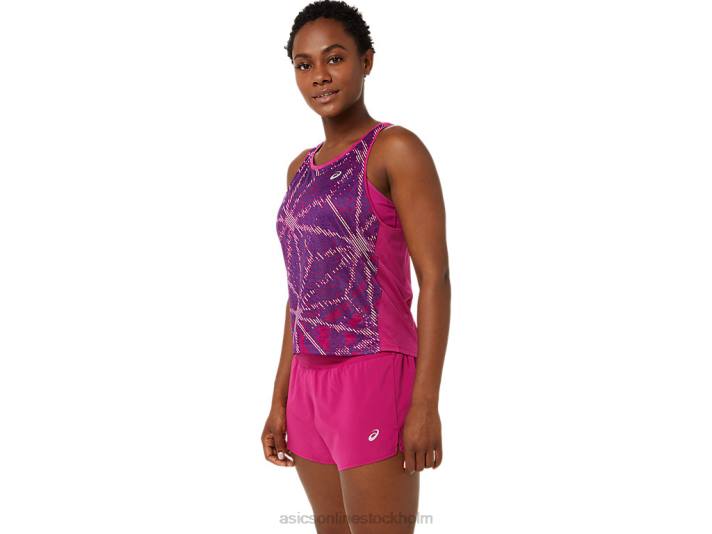 Asics sakura tank kvinnor D6D03327 yo zakura aop