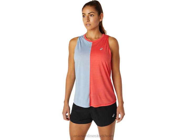 Asics tokyo tank kvinnor D6D03760 rosa grapefrukt/dimma